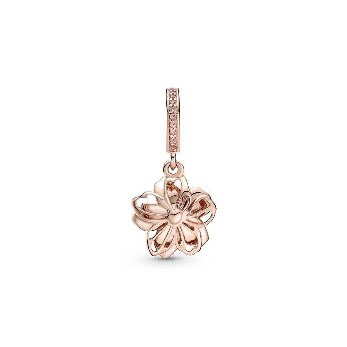 Cherry Blossom Dangle Charm - Pandora Rose