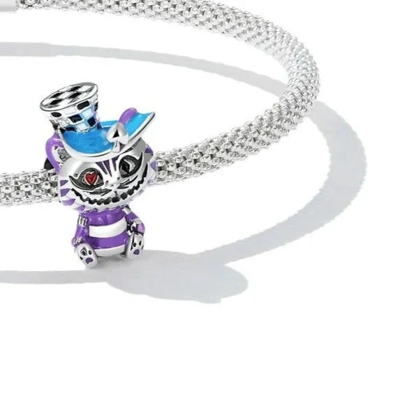 cheshire-cat fits Pandora bracelet Jewelry affordable charm