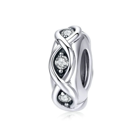 Elegant Twist Infinity Charm - Elegant Twist Infinity Charm