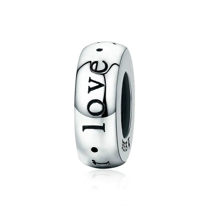 Engraved Love Sentiment Charm