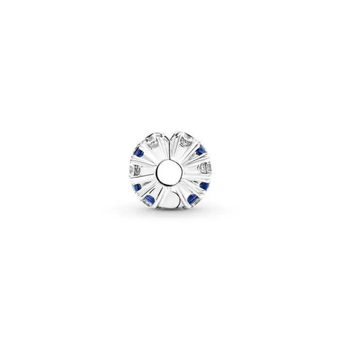Clear & Blue Sparkling Clip