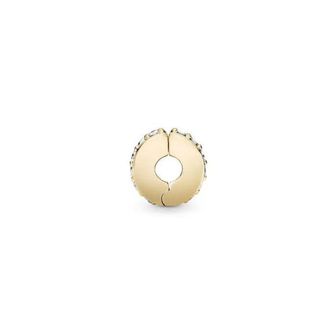 Clear Sparkling Row Clip - k plated - Clear Sparkling Row Clip - k plated
