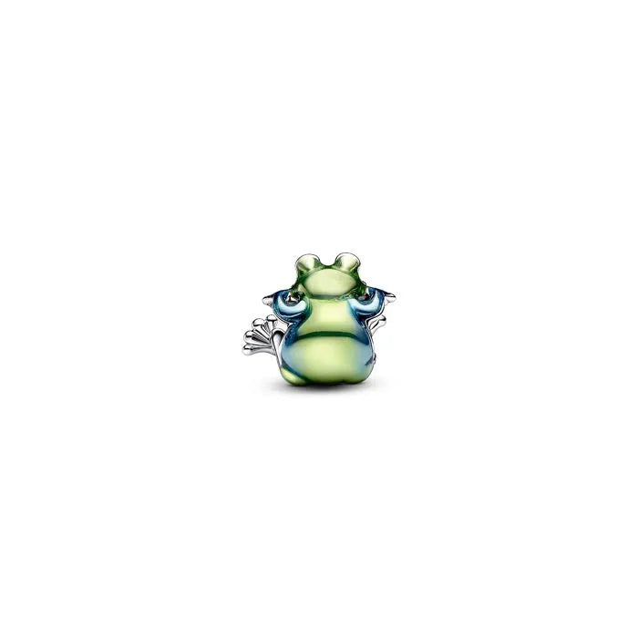 Climbing Frog Charm - Playful climbing frog charm, a symbol of transformation and renewal for nature-themed jewelry.