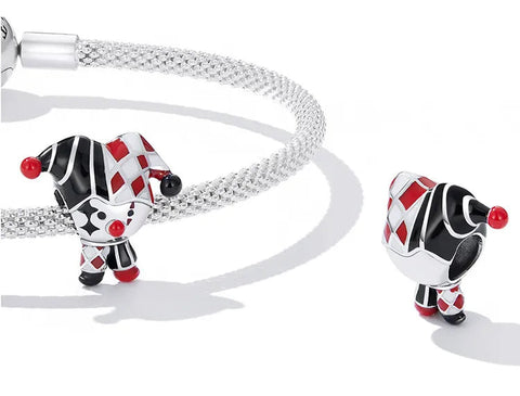 Harlequin Clown Charm
