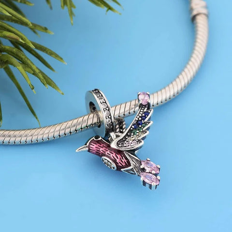jewlouli colibri dangle charm jewlouli jewelry fits pandora bracelet
