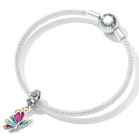 Colored Butterfly Charm