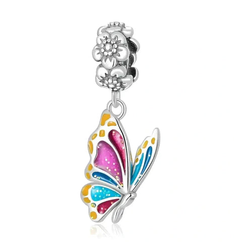 Colored Butterfly Charm - Colored Butterfly Charm