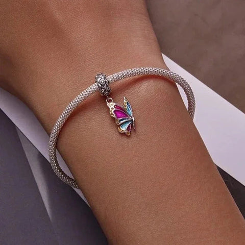 Colored Butterfly Charm - Colored Butterfly Charm