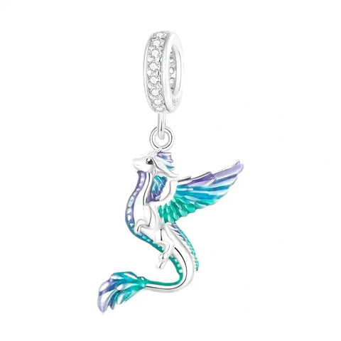 colorful-dragon-charm charm Pandora Jewelry fits bracelet affordable