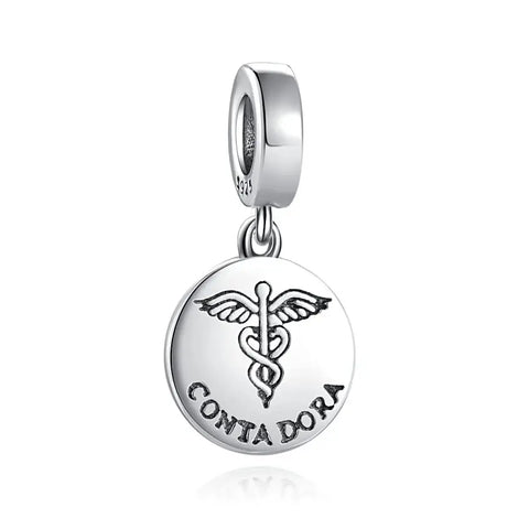 Contadora Style Charm - Contadora Medical Dangle Pendant Charm