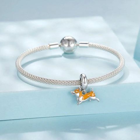 Corgi Dangle Dog Charm