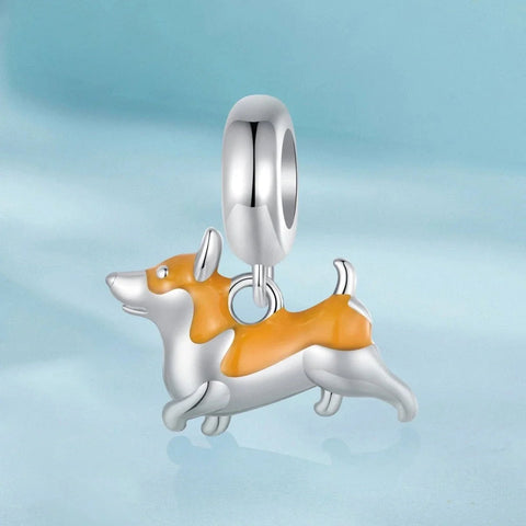 Corgi Dangle Dog Charm