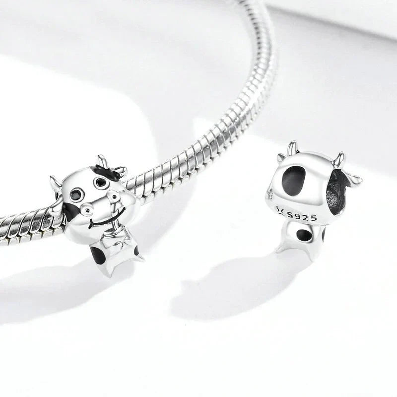 cow charm Pandora Jewelry fits bracelet affordable