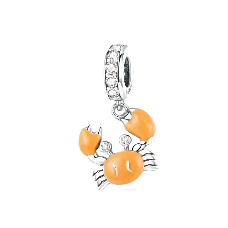 crab-charm affordable charm Jewelry Pandora fits bracelet