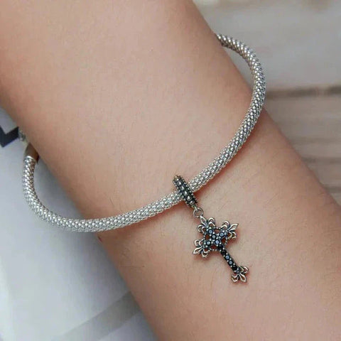 Crystal Cross Charm