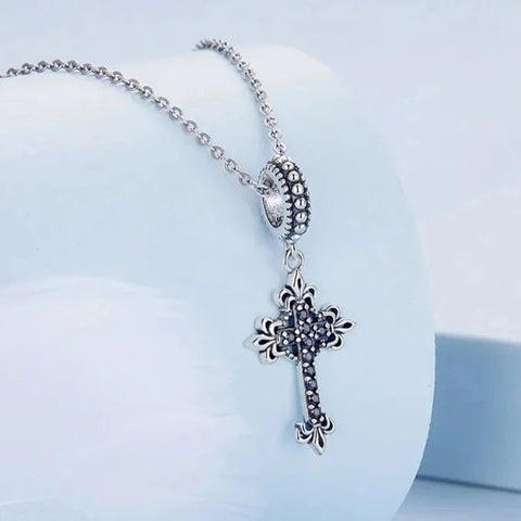 Crystal Cross Charm - Crystal Cross Charm