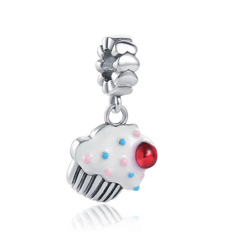 cupcake affordable Jewelry fits Pandora bracelet charm