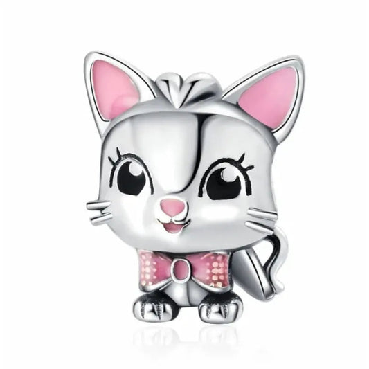 Cute Cat Bead Charm