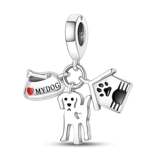 I love My Dog Charm Home