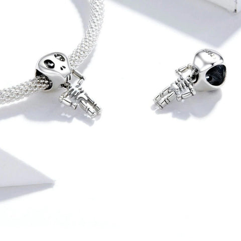 Skeleton Charm - Fits pandora Bracelet