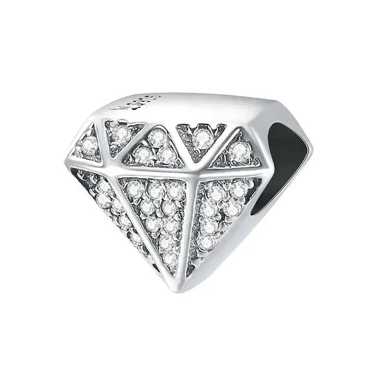 diamond-charm fits Pandora bracelet Jewelry affordable charm