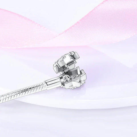 diamond-snowflake-charm-bracelet affordable fits Pandora bracelet Jewelry charm