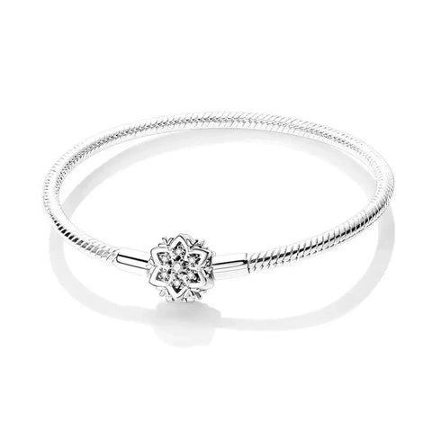 diamond-snowflake-charm-bracelet affordable charm fits Pandora bracelet Jewelry