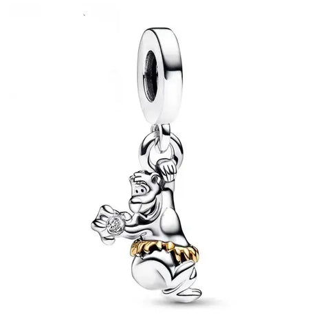Disney th Anniversary Baloo Dangle Charm - Baloo charm commemorating Disney's  years, perfect for Jungle Book fans.