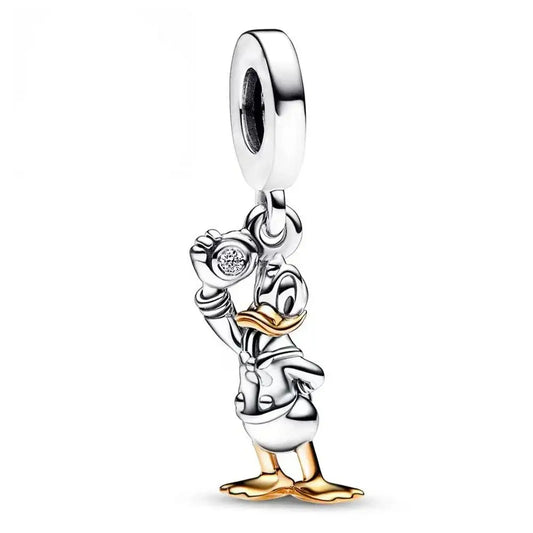 Disney 100th Anniversary Donald Duck Dangle Charm - Donald Duck charm for Disney's anniversary collection.