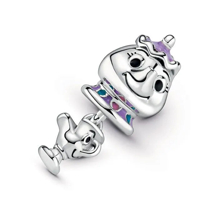 Beauty & the Beast- Mrs. Potts & Chip Dangle Charm