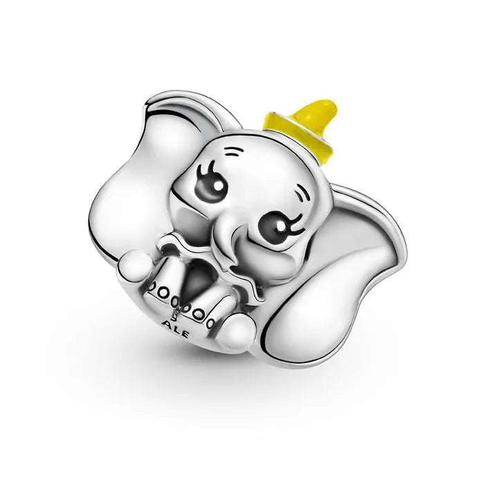 Disney, Dumbo Charm Yellow Hat in Sterling Silver