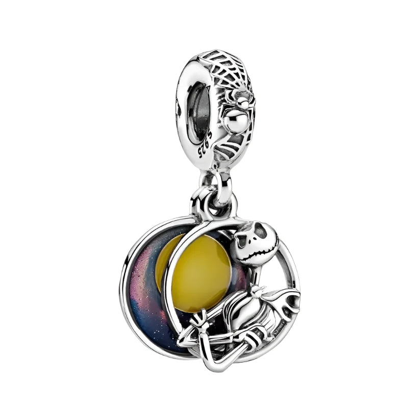 Disney Nightmare Before Christmas Dangle Charm - Spooky dangle charm for fans of Disney’s Nightmare Before Christmas.