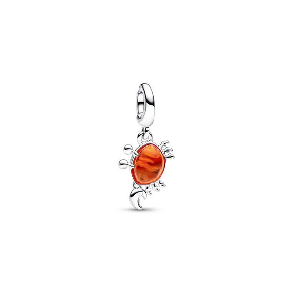 Disney, The Little Mermaid Sebastian Crab Dangle Charm - Disney Sorcerer Apprentice Mickey charm, a magical choice for Disney enthusiasts on charm bracelets