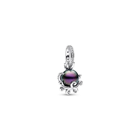 The Little Mermaid Ursula charm, adds a dramatic touch to any Disney charm bracelet