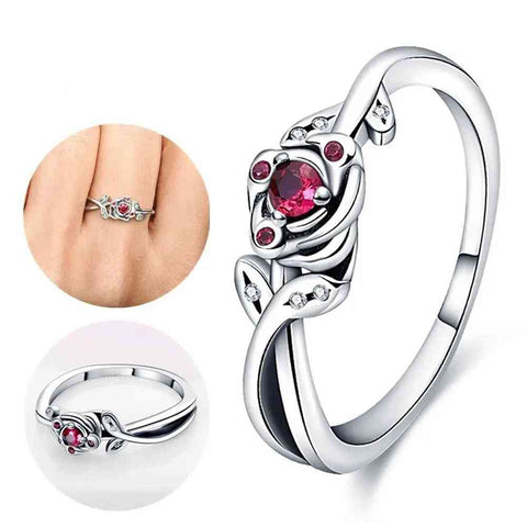 Disney Beauty and the Beast Rose Ring