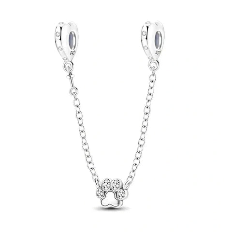 Dog Love Safety Chain - dog-love-safety-chain affordable fits Pandora bracelet charm Jewelry