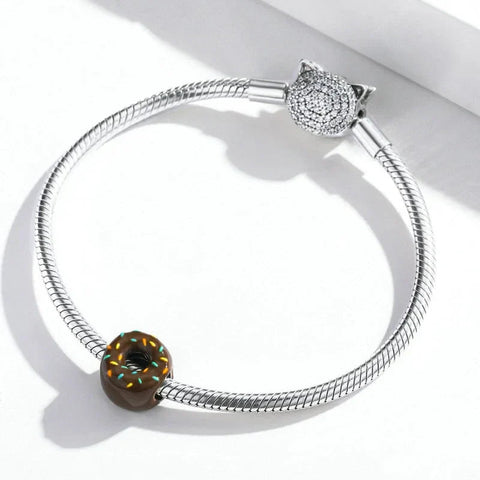 Chocolate Donut Charm - Chocolate Donut Charm