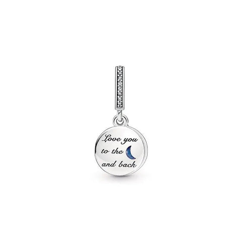 Double Dangle Tree & Galaxy Moon Charm - Double Dangle Tree & Galaxy Moon Charm