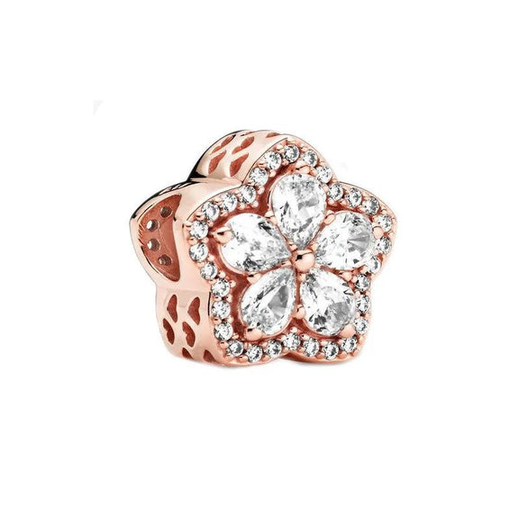 Crown Charm Regal Elegance for Pandora Bracelets - Crown charm in rose gold, fits Pandora bracelets