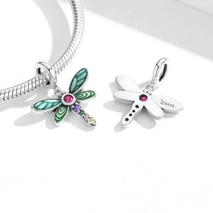 dragonfly-charm affordable charm fits Pandora bracelet Jewelry