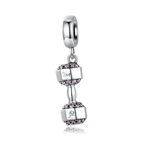 Dumbell Charm