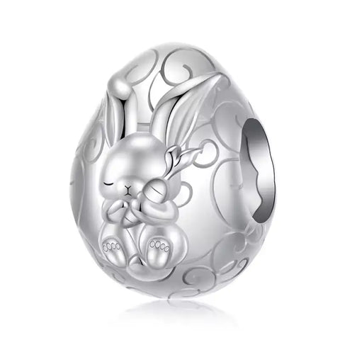 Egg Charm - egg-charm fits Pandora bracelet Jewelry charm affordable
