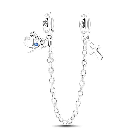 egyptian-safety-chain Jewelry Pandora charm fits bracelet affordable