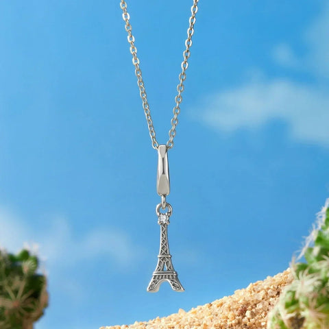 Eiffel Tower Silver Dangle Charm