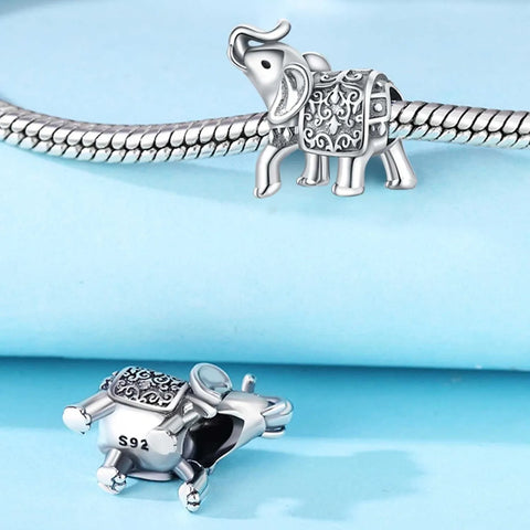 jewlouli elegant elephant pandora charm jewelry fits pandora bracelet