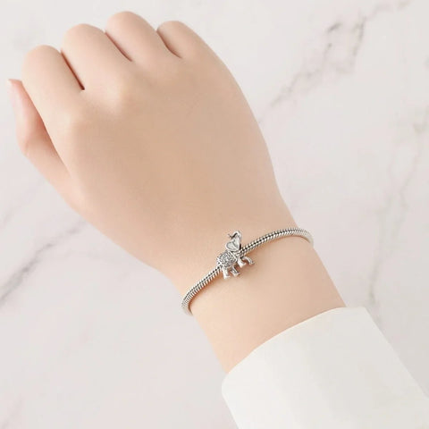 jewlouli elegant elephant pandora charm jewelry fits pandora bracelet