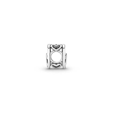 Entwined Infinite Hearts Charm love you forever - Entwined Infinite Hearts Charm love you forever