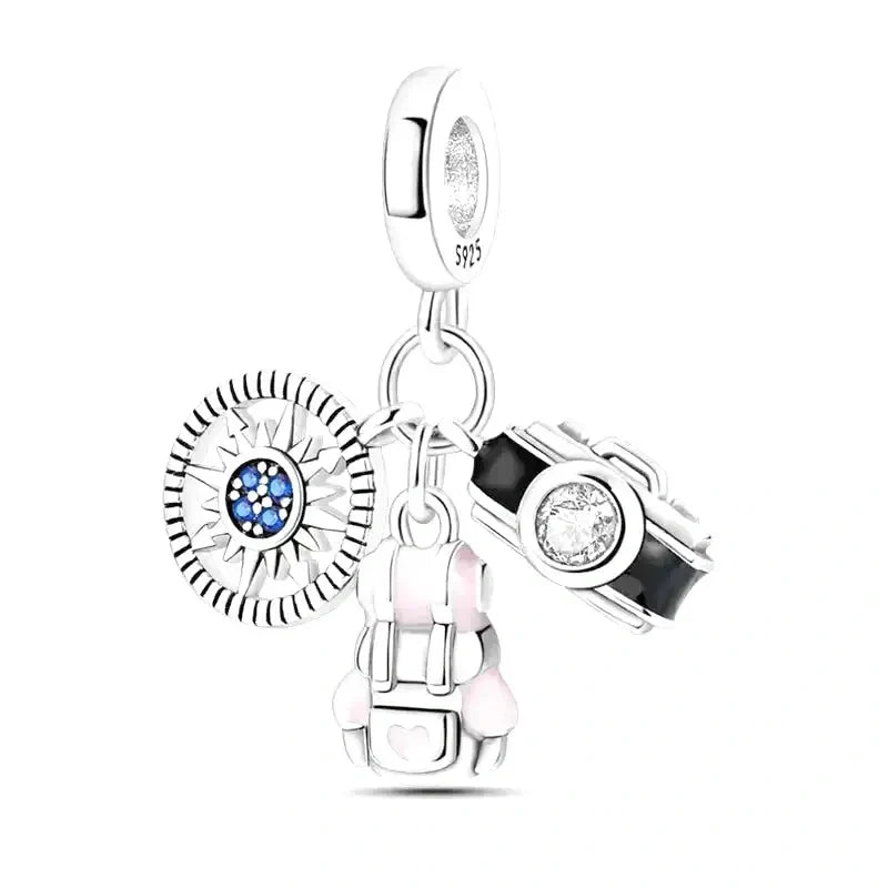 explorer-charm affordable fits Pandora bracelet charm Jewelry