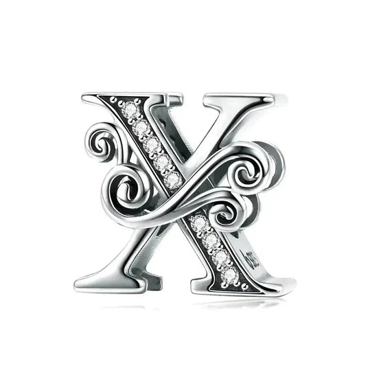 Fancy Letter X Charm