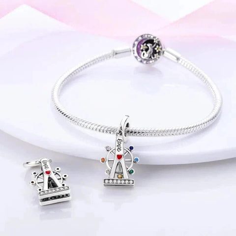 Ferris Wheel Dangle Charm - Ferris Wheel Dangle Charm